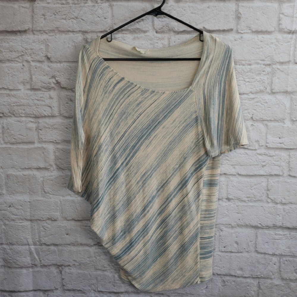 Deletta Anthropologie Ribbed knit  Blouse